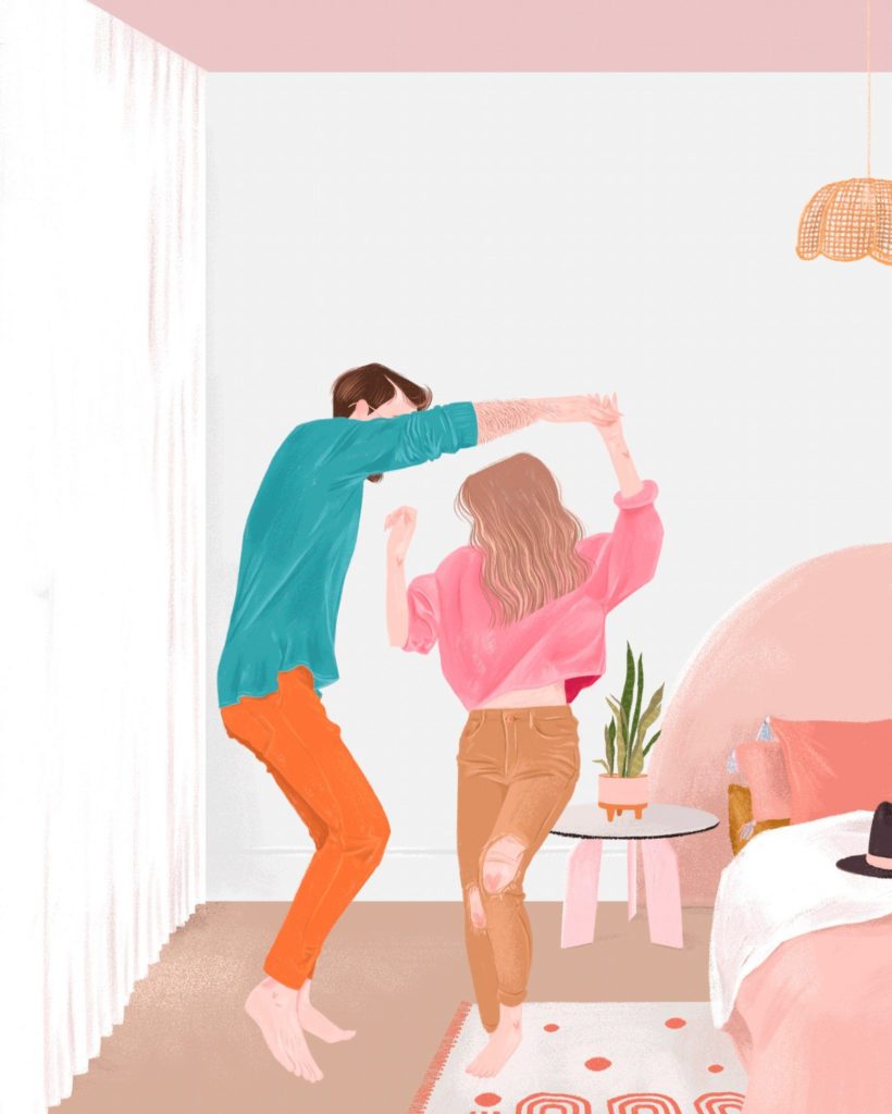 Beautiful Illustrations by Malena Flores Inspiration Grid 820x1024
